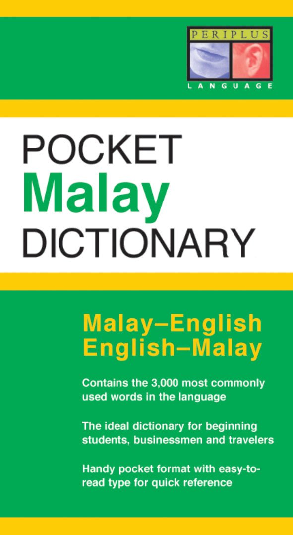 Pocket Malay Dictionary: MalayEnglish EnglishMalay (Periplus Pocket Dictionaries),Used