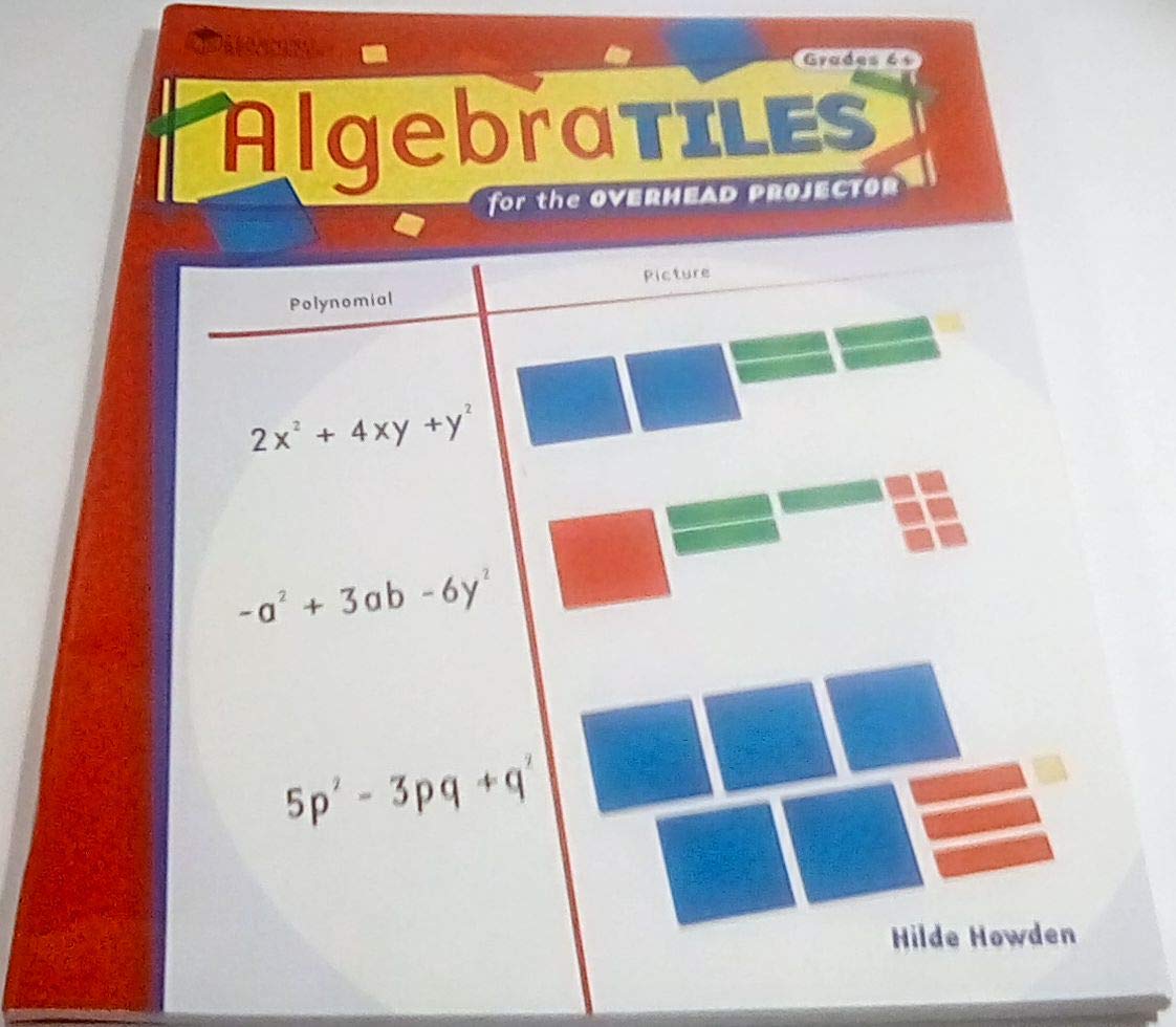 Algebra Tiles For The Overhead Projector, Grades 6+,Used