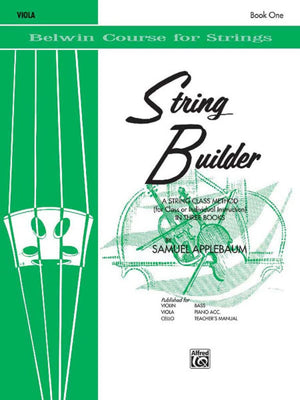 String Builder, Bk 1: A String Class Method (for Class or Individual Instruction)  Viola (Belwin Course for Strings, Bk 1),New