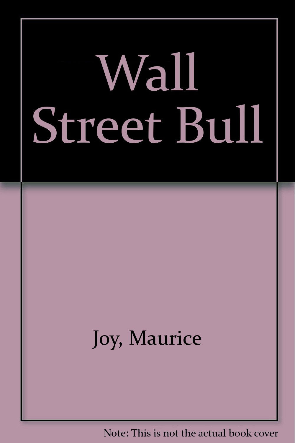 Wall Street Bull,Used