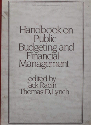 Handbook on Public Budgeting and Financial Management,Used