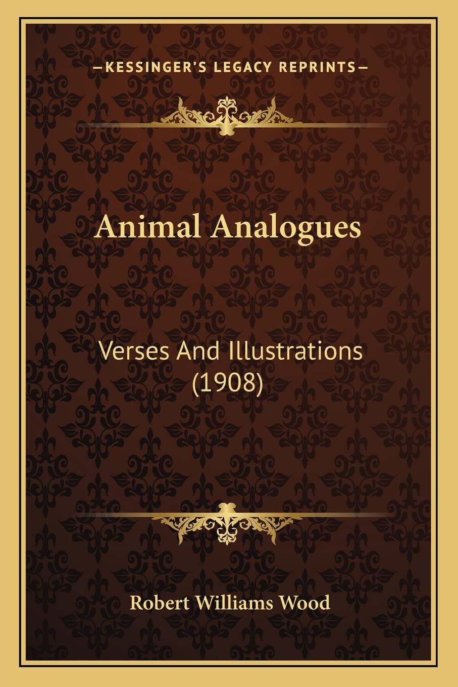 Animal Analogues: Verses And Illustrations (1908)