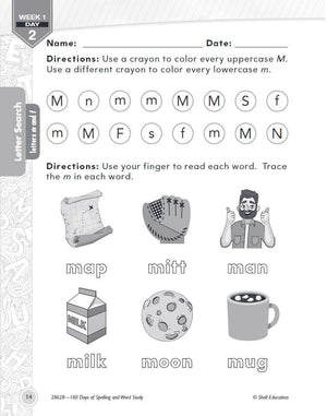 180 Days: Reading, Vocabulary/Language for Kindergarten Practice Workbook for Classroom and Home, Cool and Fun Practice Created ,Used