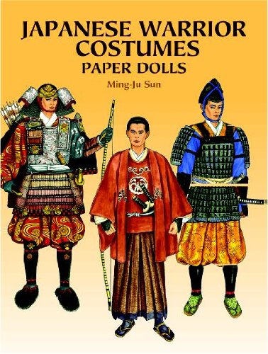 Japanese Warrior Costumes Paper Dolls (Dover Paper Dolls),New