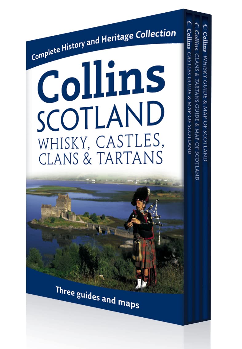 Collins Scotland: Maps & Guides of Whisky, Castles, Clans & Tartans (Collins Pictorial Maps),Used