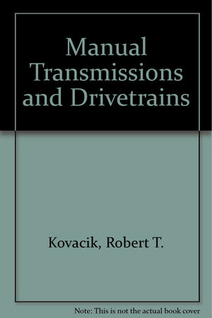 Manual Transmissions and Drivetrains,Used