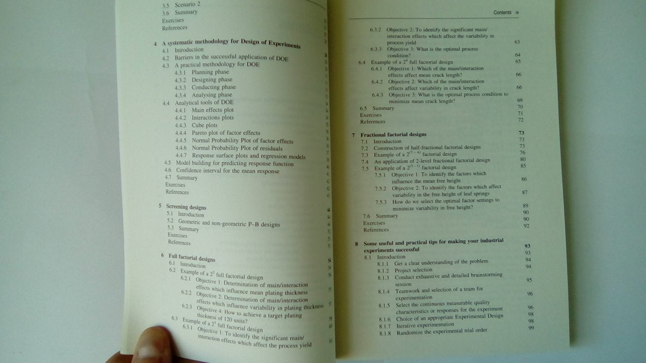 Design of Experiments for Engineers and Scientists,Used