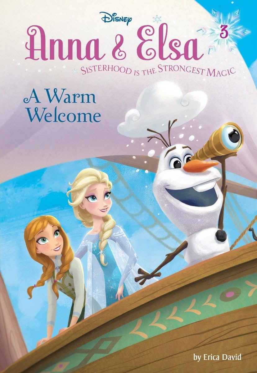 Anna & Elsa #3: A Warm Welcome (Disney Frozen) (A Stepping Stone Book(TM)),Used