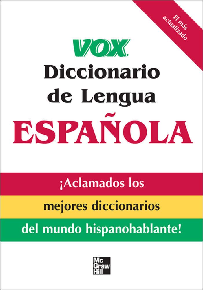 Vox Diccionario de Lengua Espaola (VOX Dictionary Series),Used