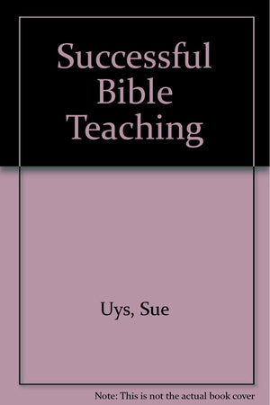 Successful Bible Teaching,Used