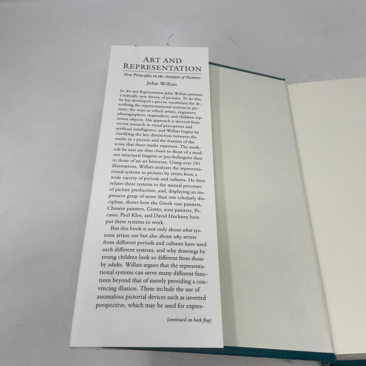 Art and Representation: New Principles in the Analysis of Pictures-Used