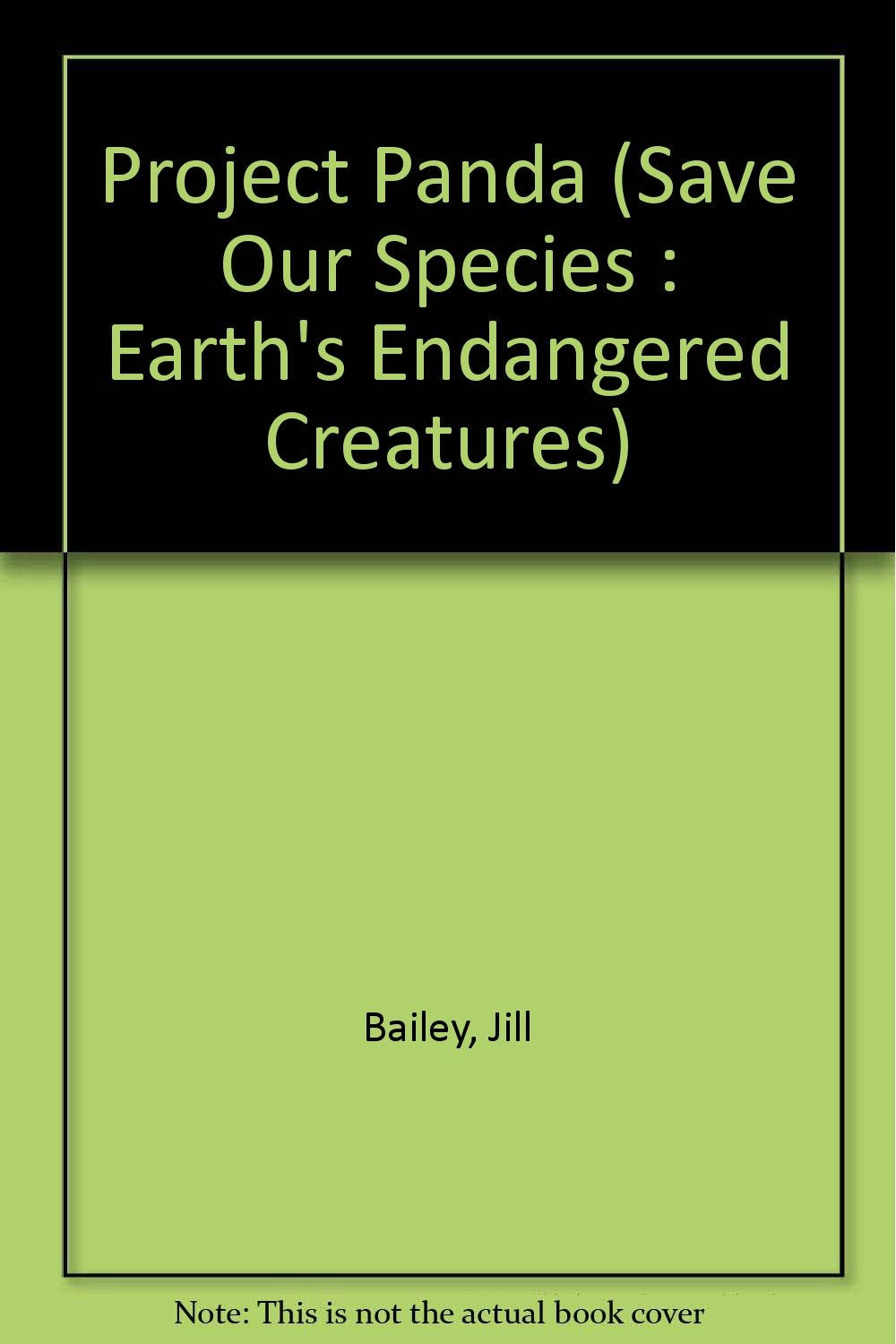 Project Panda (Save Our Species : Earth's Endangered Creatures),Used