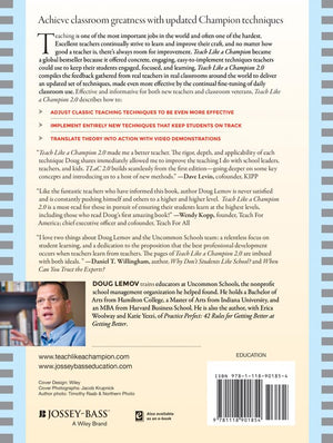 Teach Like a Champion 2.0: 62 Techniques that Put Students on the Path to College,New