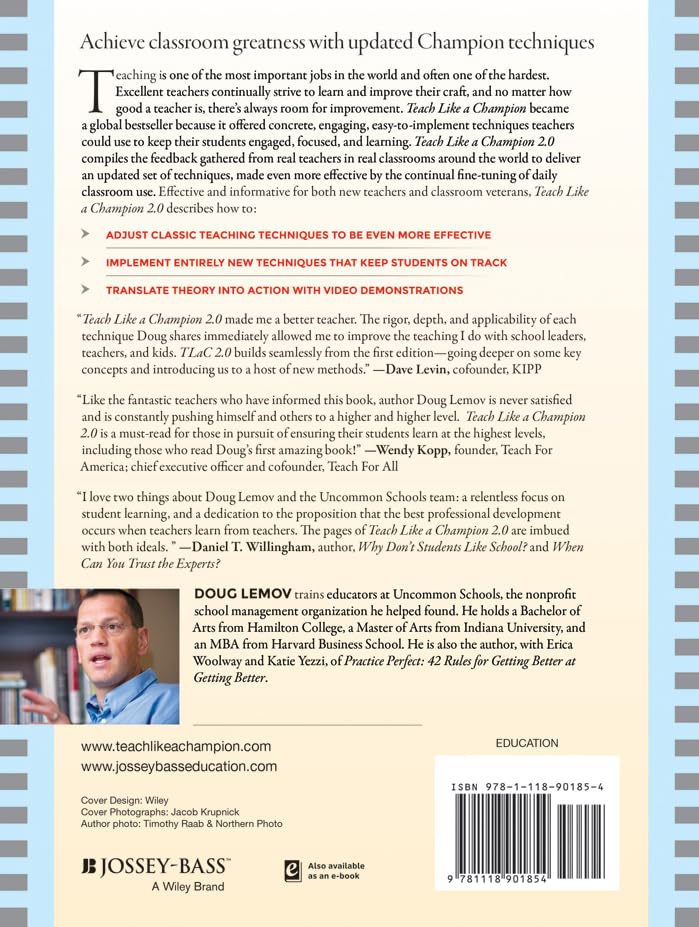 Teach Like a Champion 2.0: 62 Techniques that Put Students on the Path to College,New