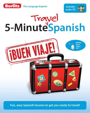Berlitz 5Minute Travel Spanish (Spanish Edition),Used