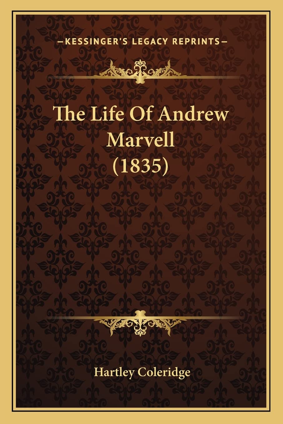 The Life Of Andrew Marvell (1835),Used
