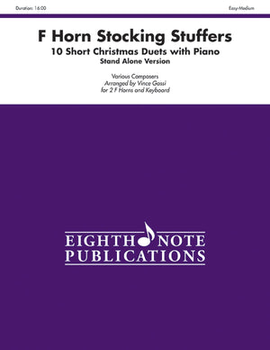 Stocking Stuffers (Stand Alone Version): 10 Short Christmas Duets With Piano, Part(S) (Eighth Note Publications),Used