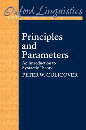 Principles and Parameters: An Introduction to Syntactic Theory (Oxford Textbooks in Linguistics),Used