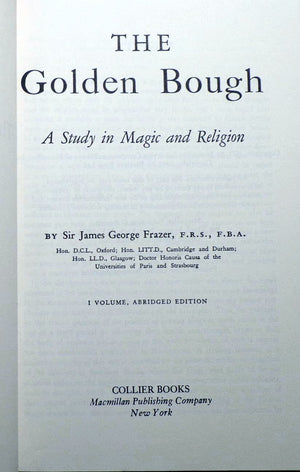 Golden Bough,Used