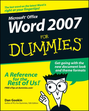 Word 2007 For Dummies,Used