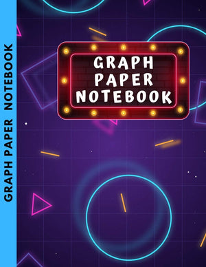 Graph Paper Notebook 8.5 X 11 In/100 Pages:: 4x4 quad ruled graph paper notebook (Graph Paper Notebooks,Used