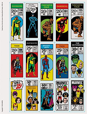 Marvel Classic Sticker Book,Used