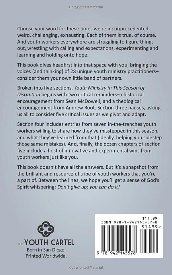 Youth Ministry in This Season of Disruption,Used