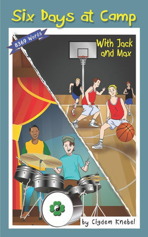 Six Days at Camp with Jack and Max: Decodable Chapter Book,Used