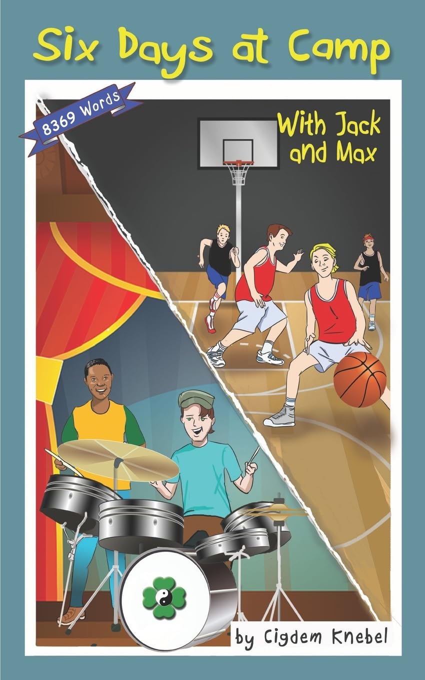 Six Days at Camp with Jack and Max: Decodable Chapter Book,Used