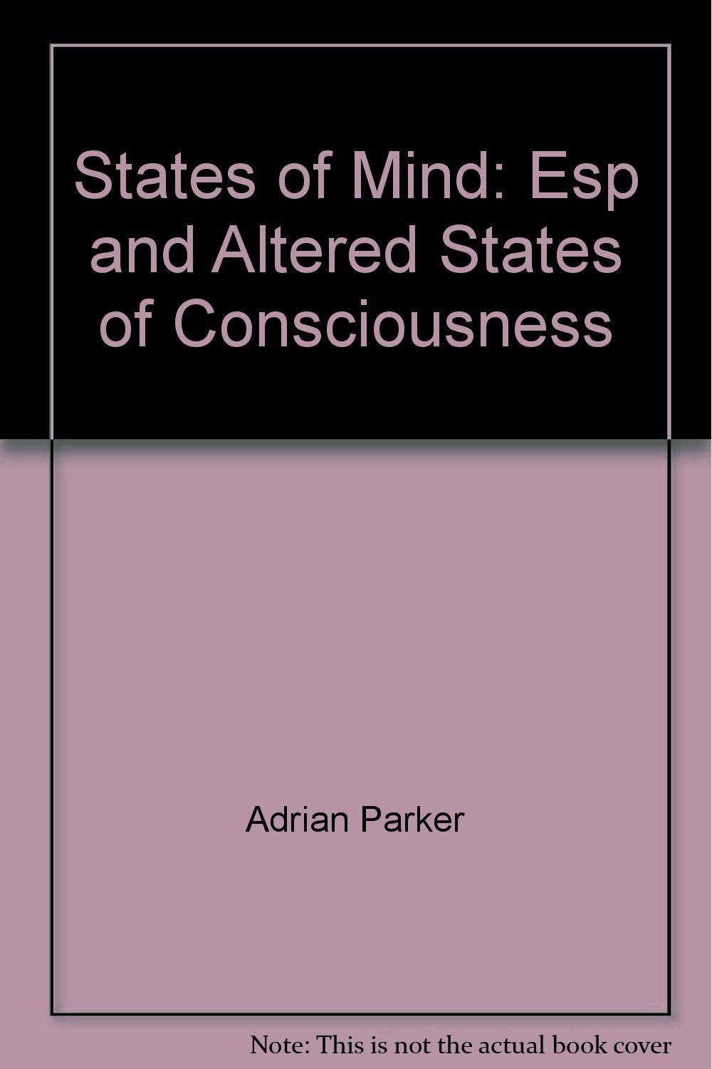 States of mind: ESP and altered states of consciousness,Used