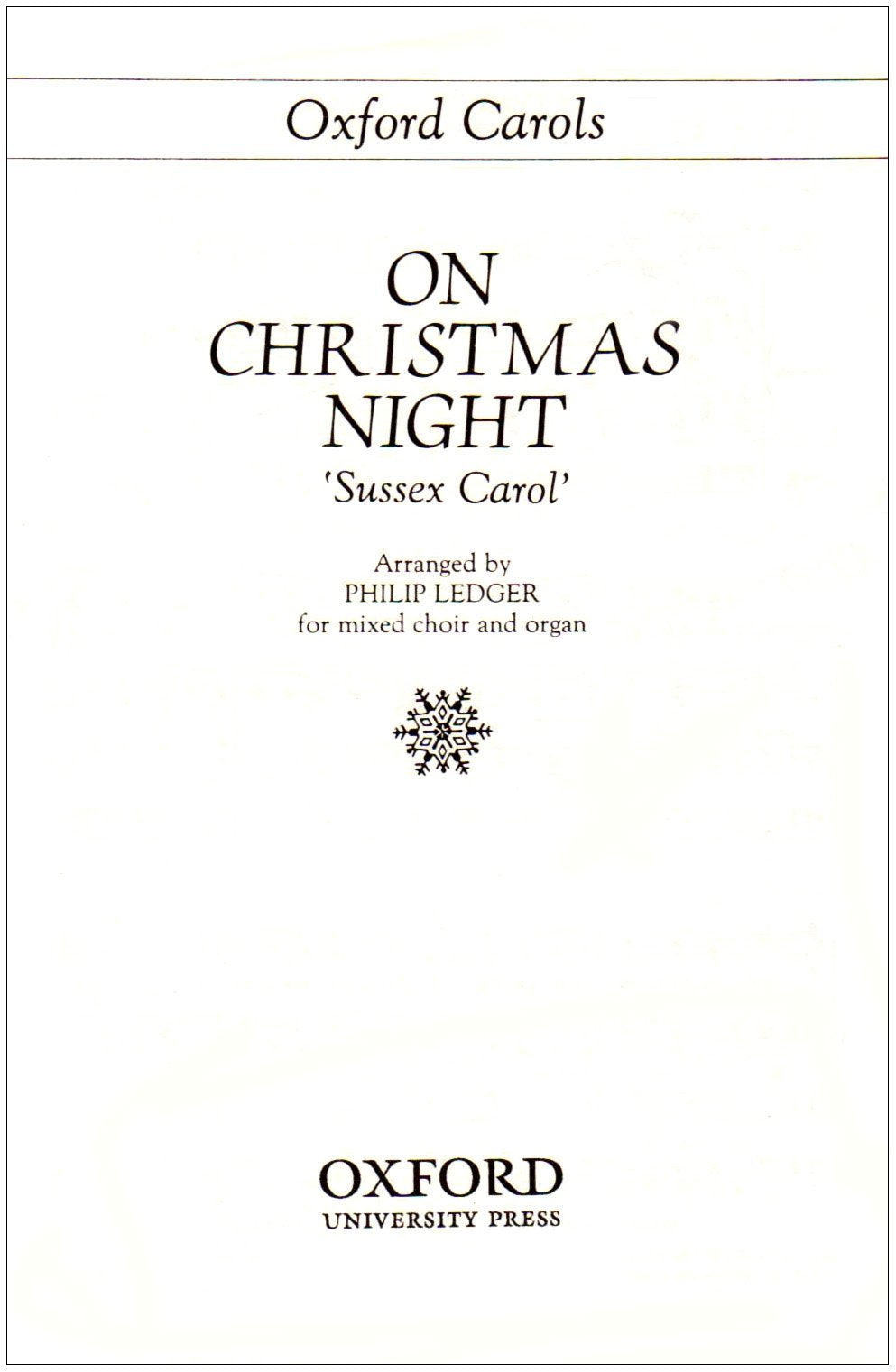 On Christmas night,Used