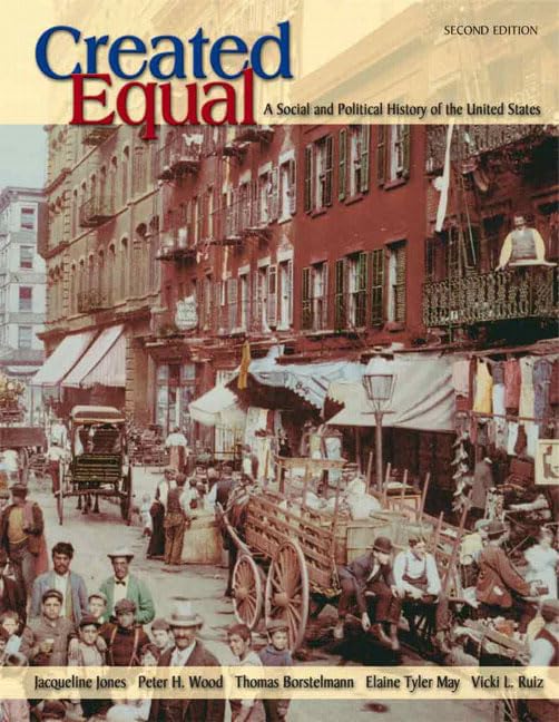 Created Equal: A Social and Political History of the United States, Combined Volume (2nd Edition),Used