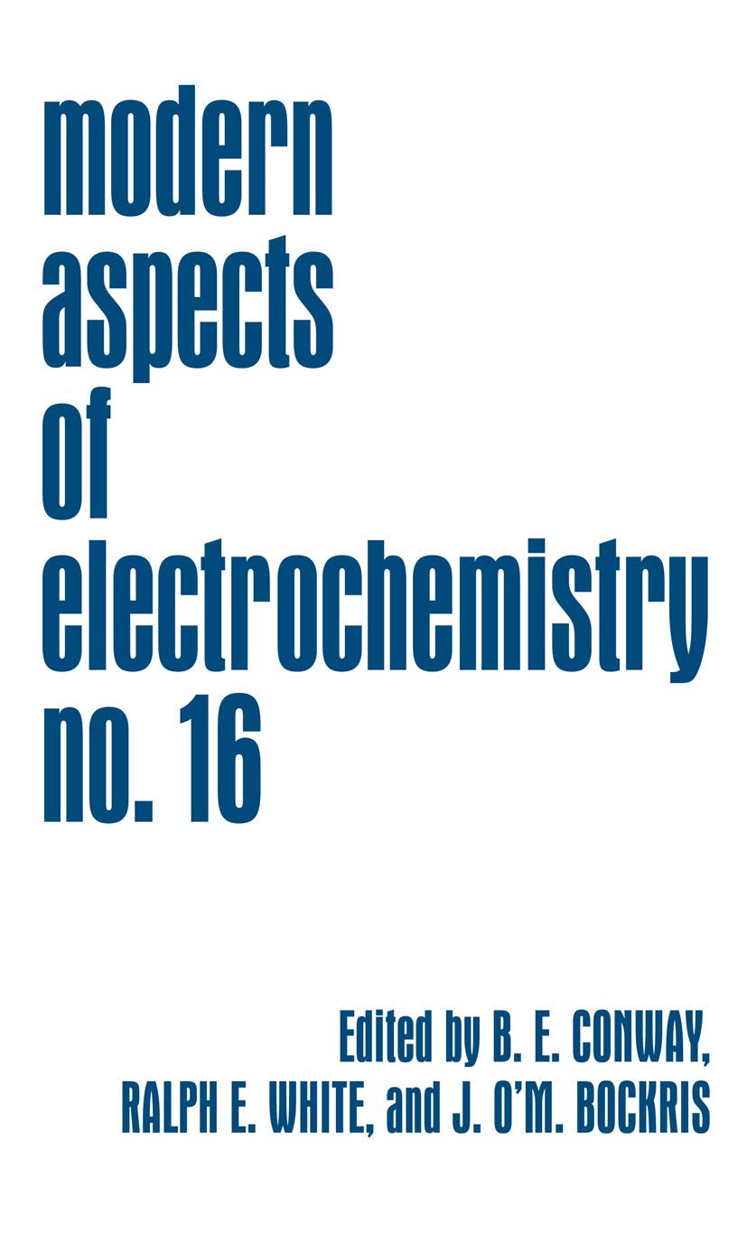 Modern Aspects of Electrochemistry 16,Used