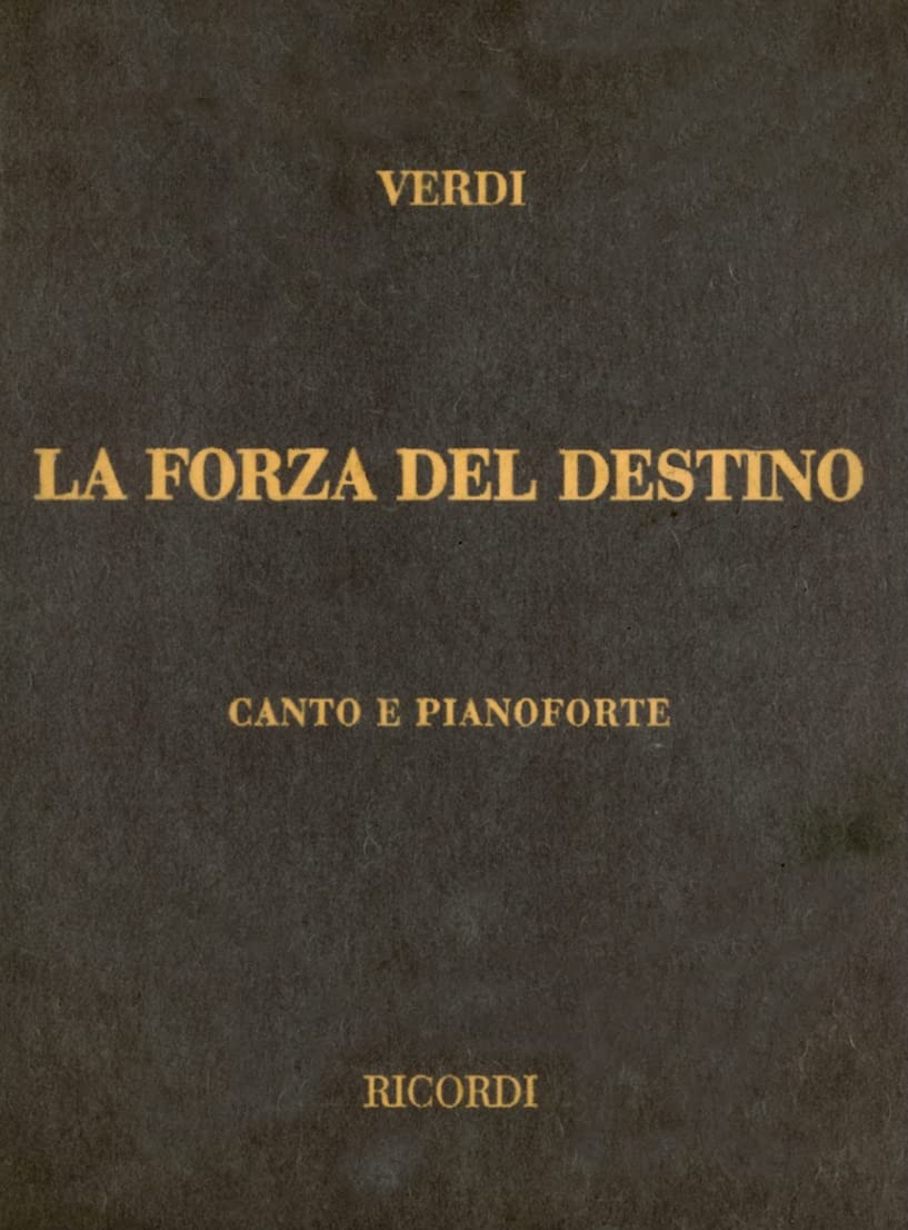 La Forza del Destino: Vocal Score,Used