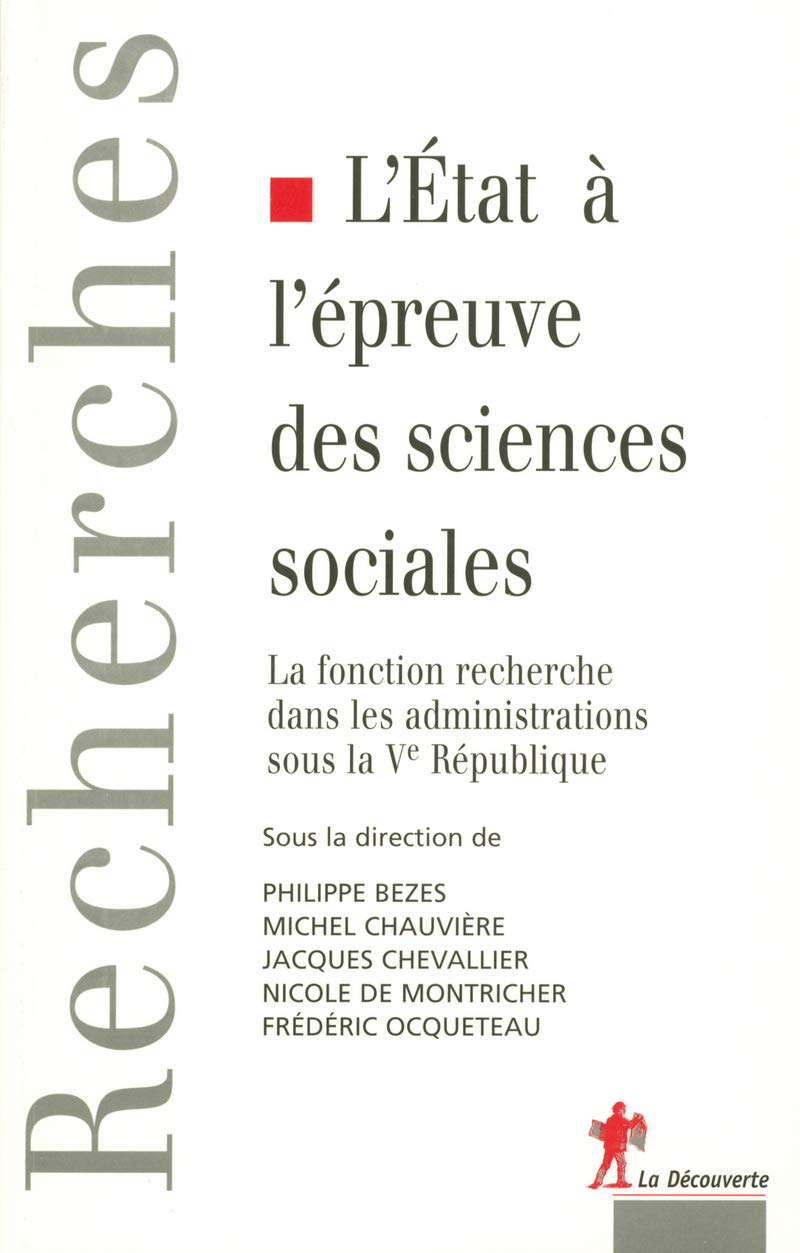 L'tat  l'preuve des sciences sociales,Used