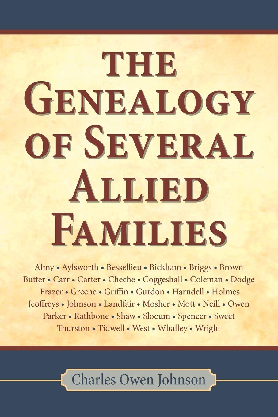 Genealogy of Several Allied Families,Used