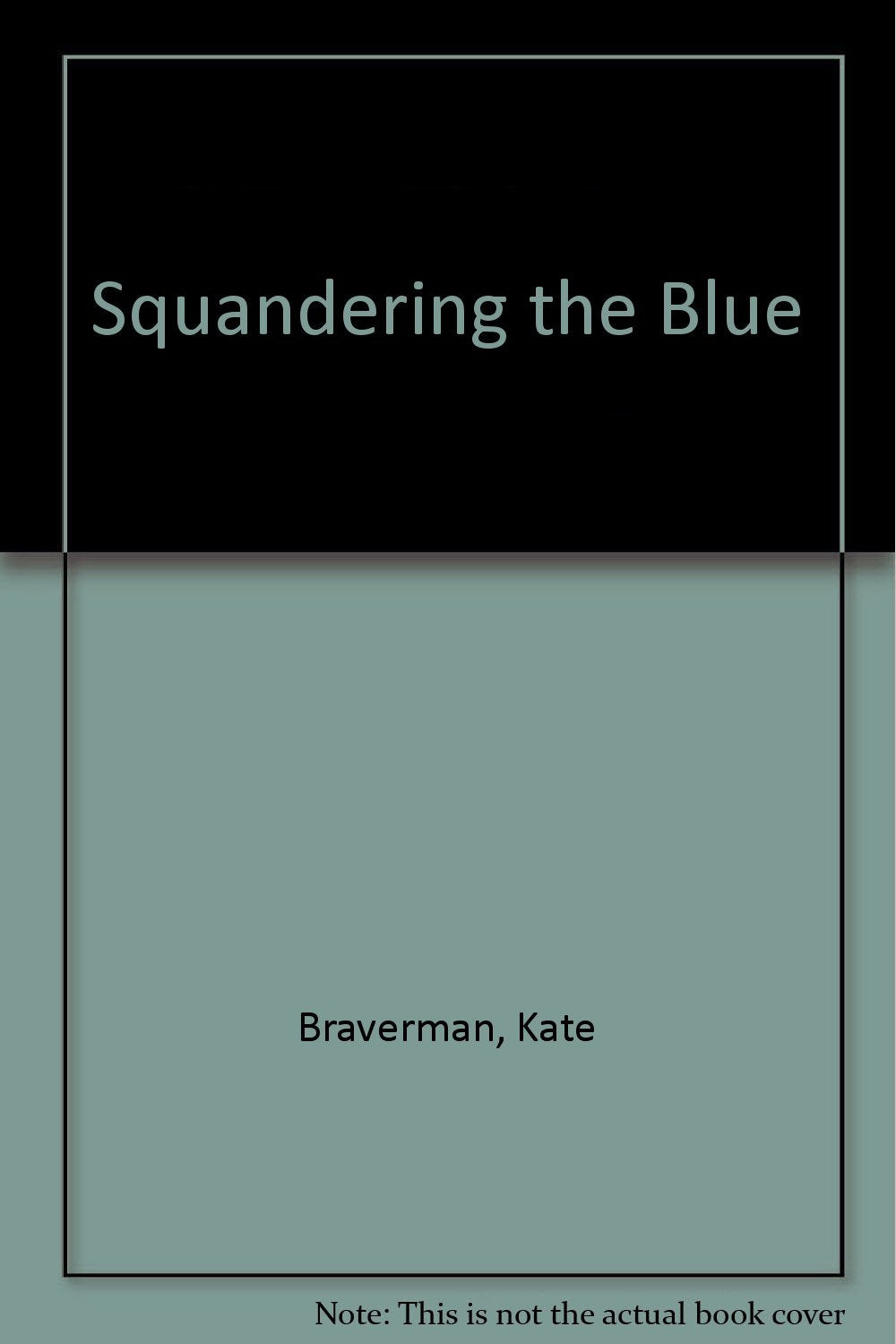 Squandering the Blue,Used
