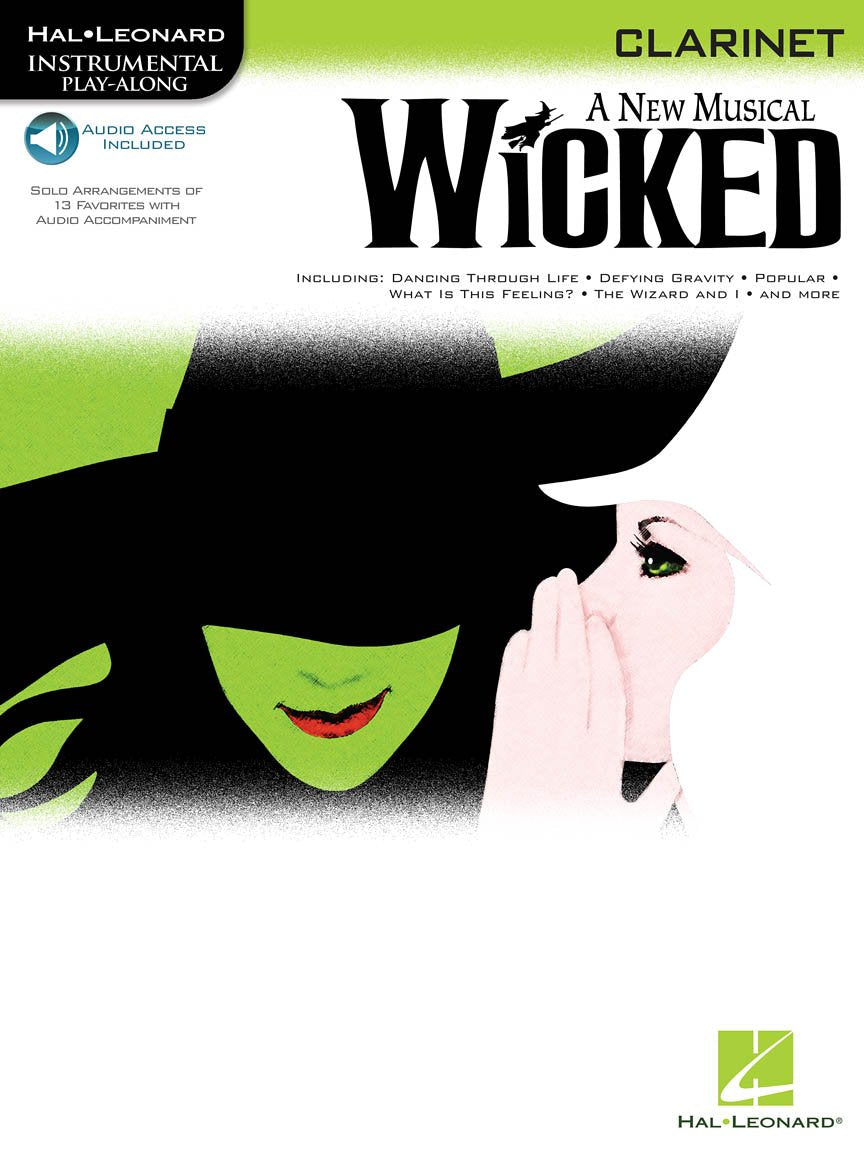 Wicked: Clarinet Playalong Pack (Instrumental Playalong)