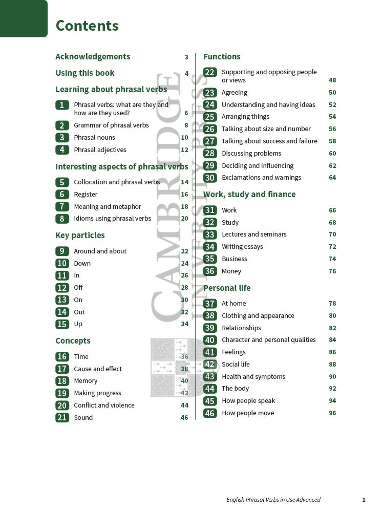 English Phrasal Verbs in Use Advanced Book with Answers: Vocabulary Reference and Practice (Vocabulary in Use),Used