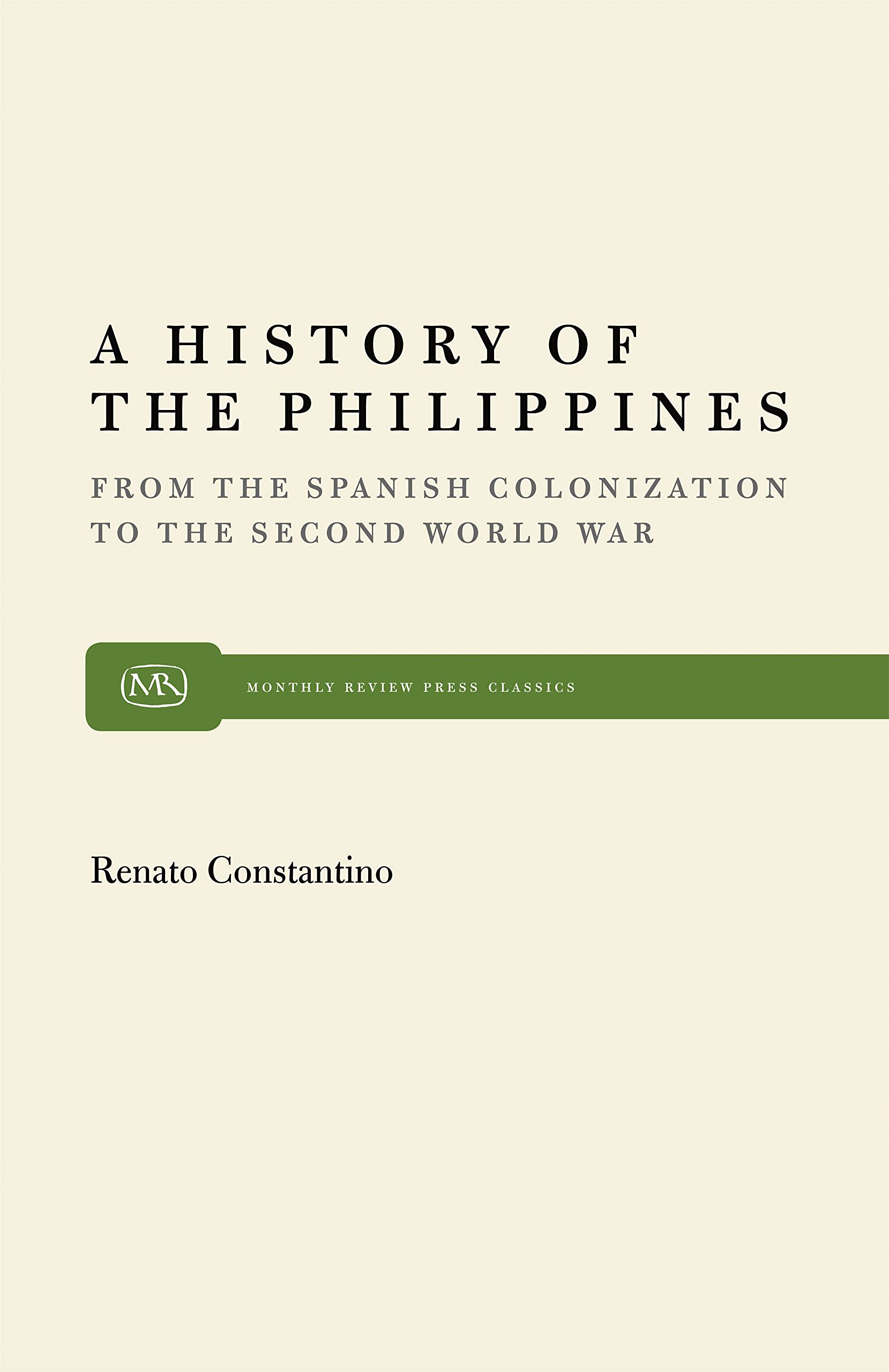 A History of the Philippines,Used
