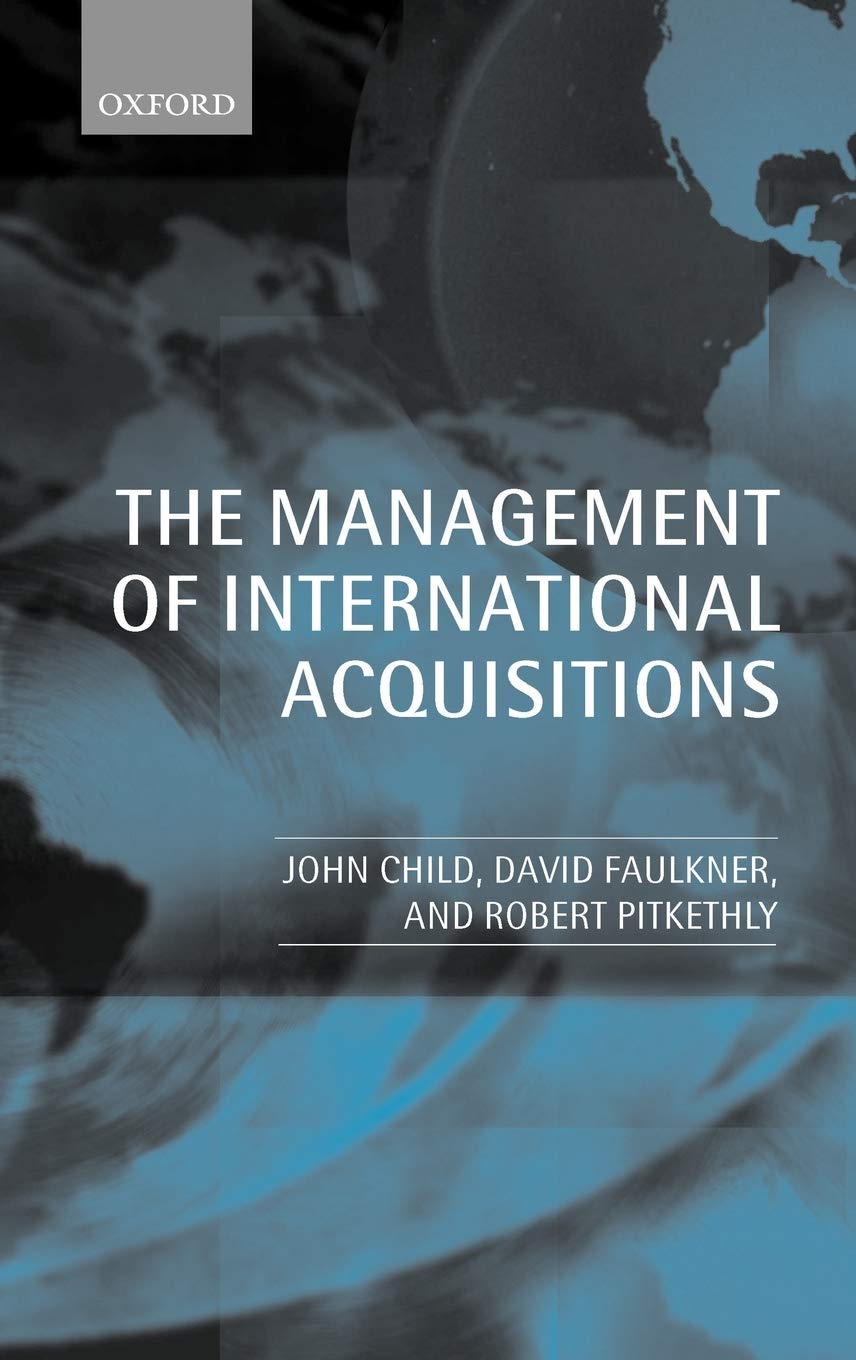 The Management Of International Acquisitions