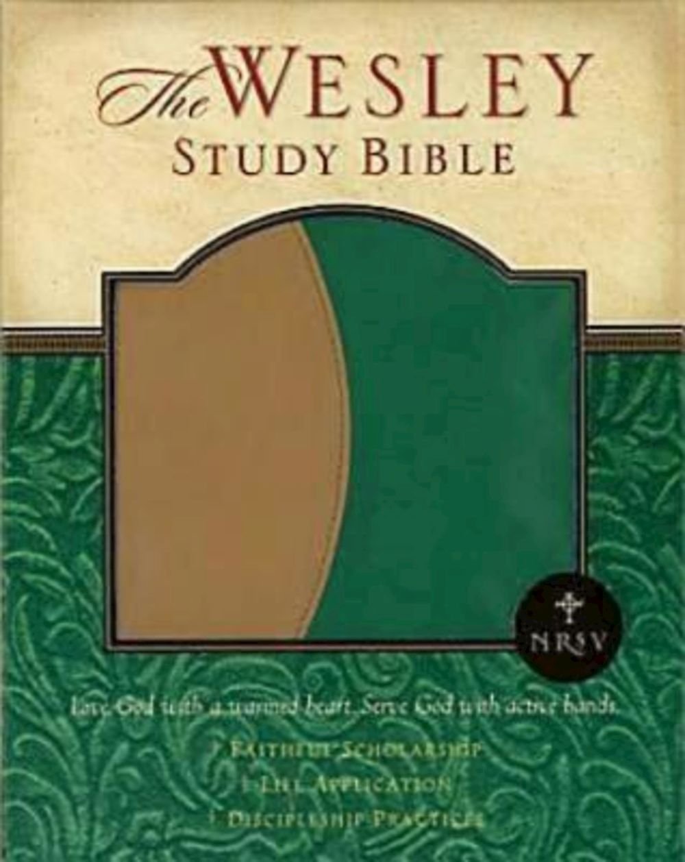 Nrsv Wesley Study Bible  Green/Brown Faux Leather Edition: New Revised Standard Version