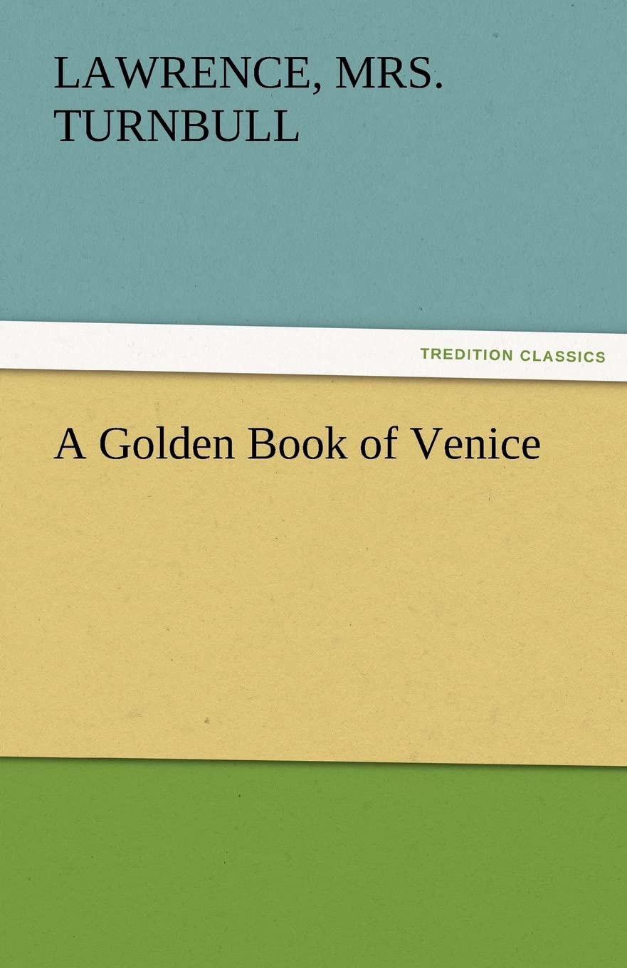 A Golden Book of Venice,Used