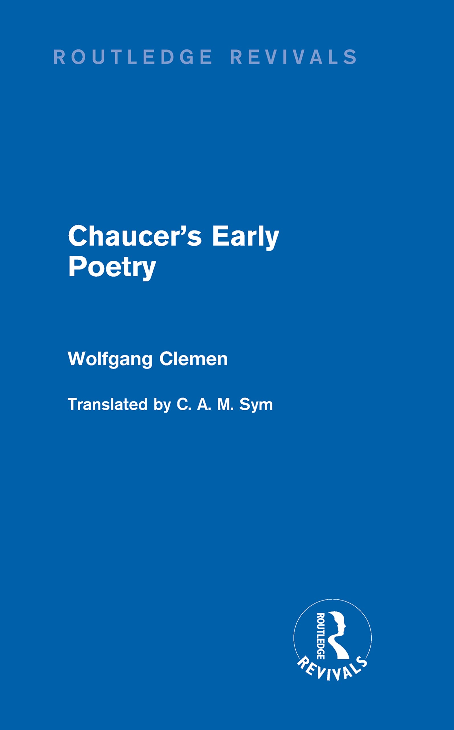 Chaucer's Early Poetry (Routledge Revivals),Used