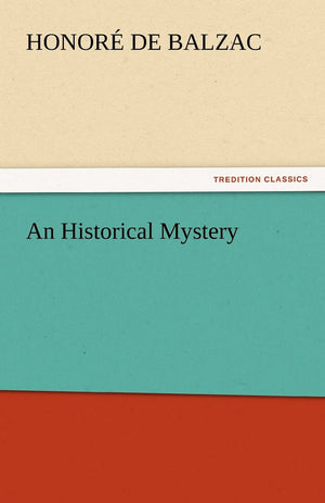 An Historical Mystery,Used