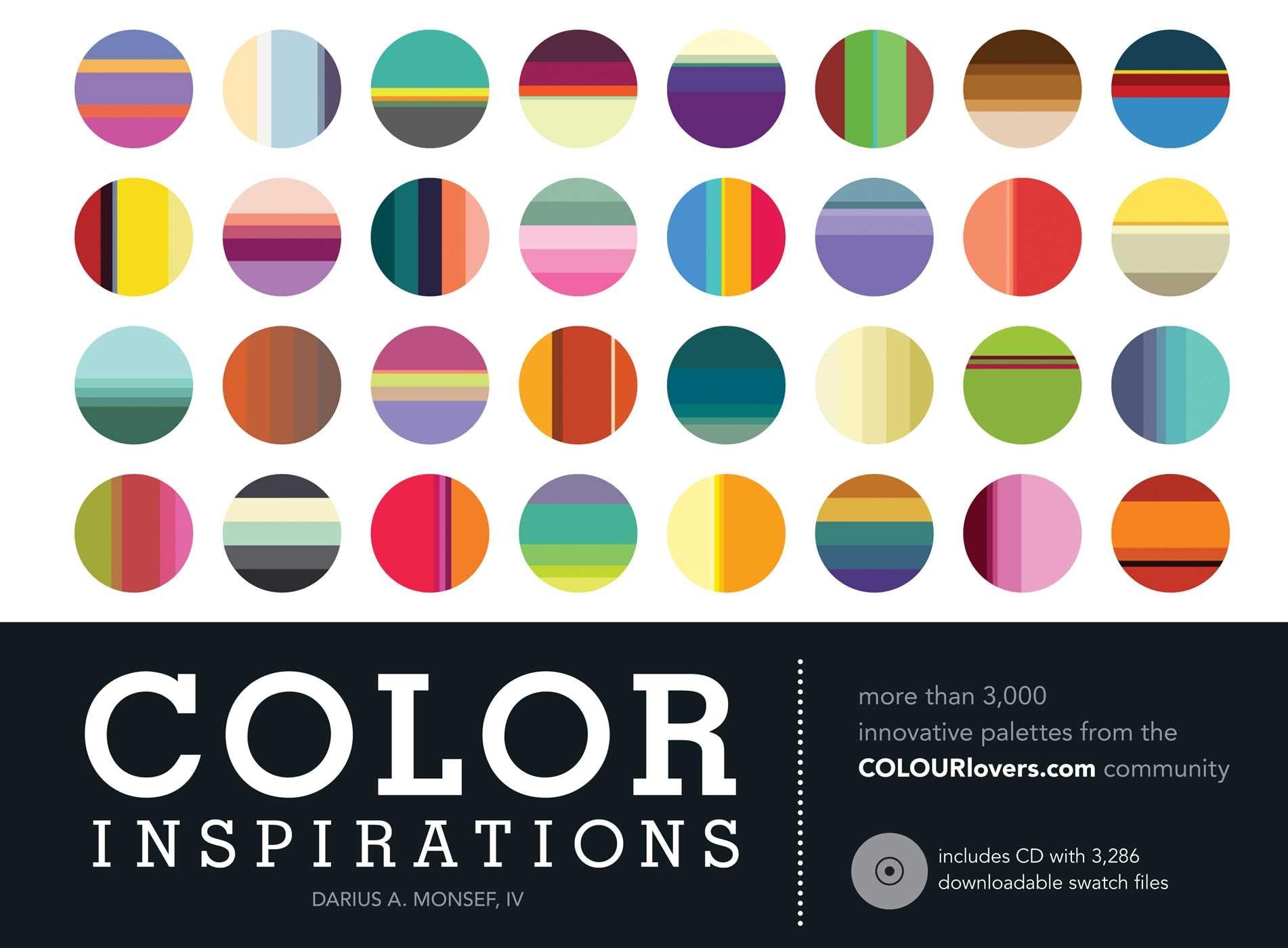 Color Inspirations: More than 3,000 Innovative Palettes from the Colourlovers.Com Community,New