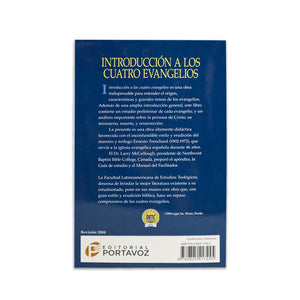 Introduccin a los cuatro Evangelios (Spanish Edition),New