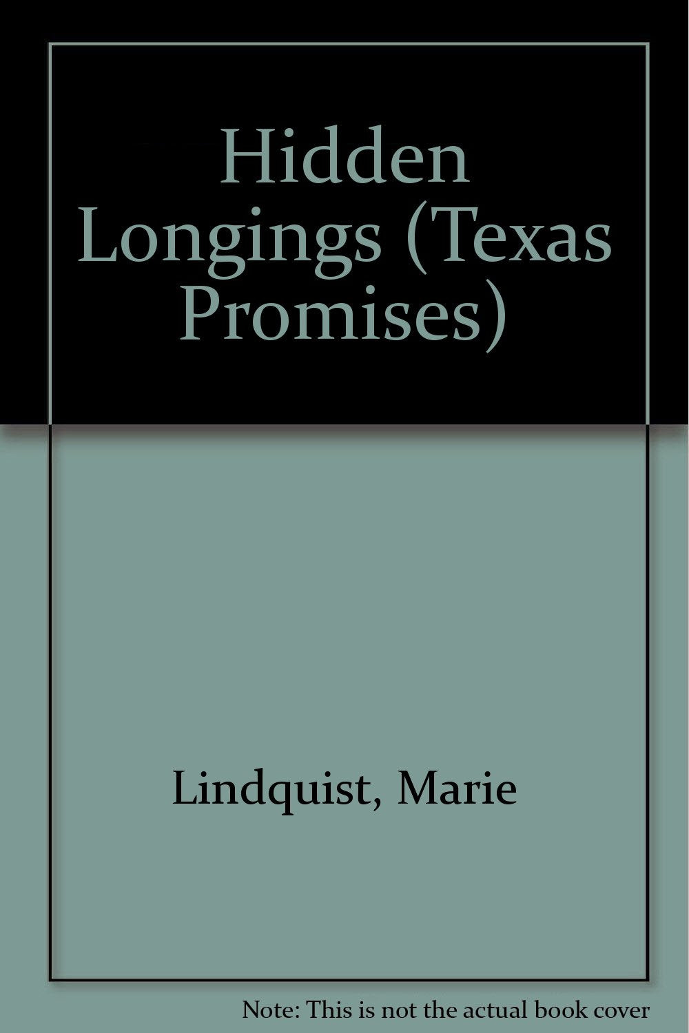 HIDDEN LONGINGS #3 (Texas Promises),Used
