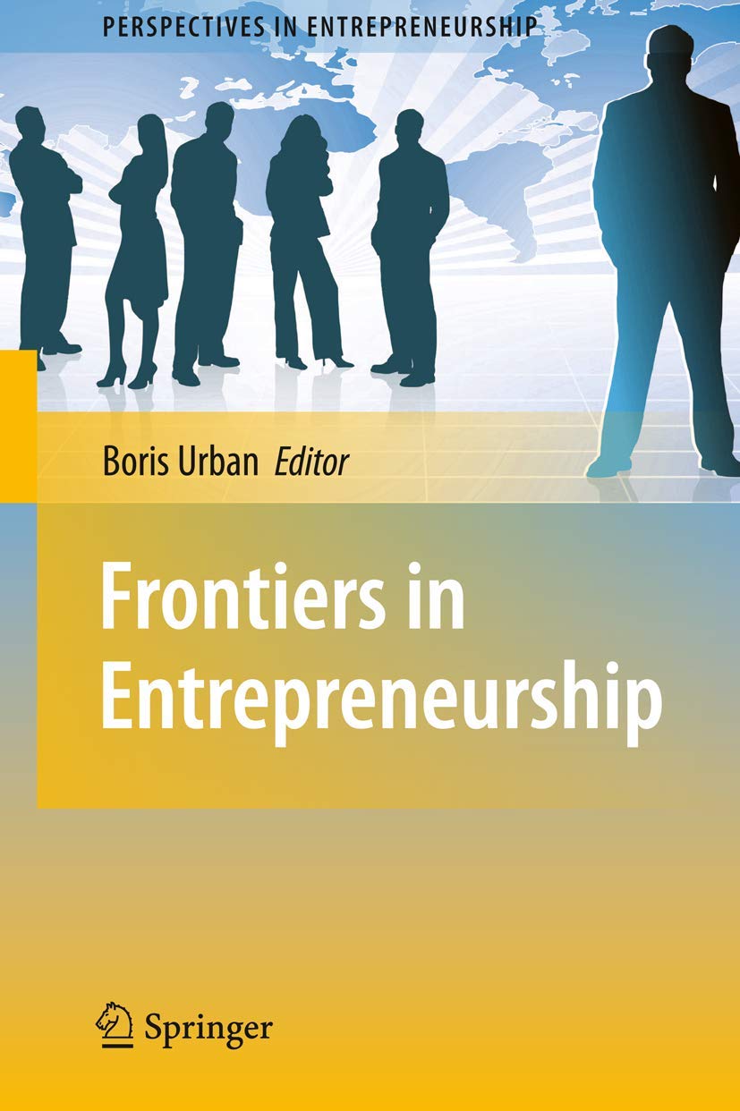 Frontiers in Entrepreneurship (Perspectives in Entrepreneurship),Used