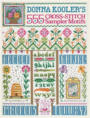 Donna Kooler's 555 CrossStitch Sampler Motifs,New